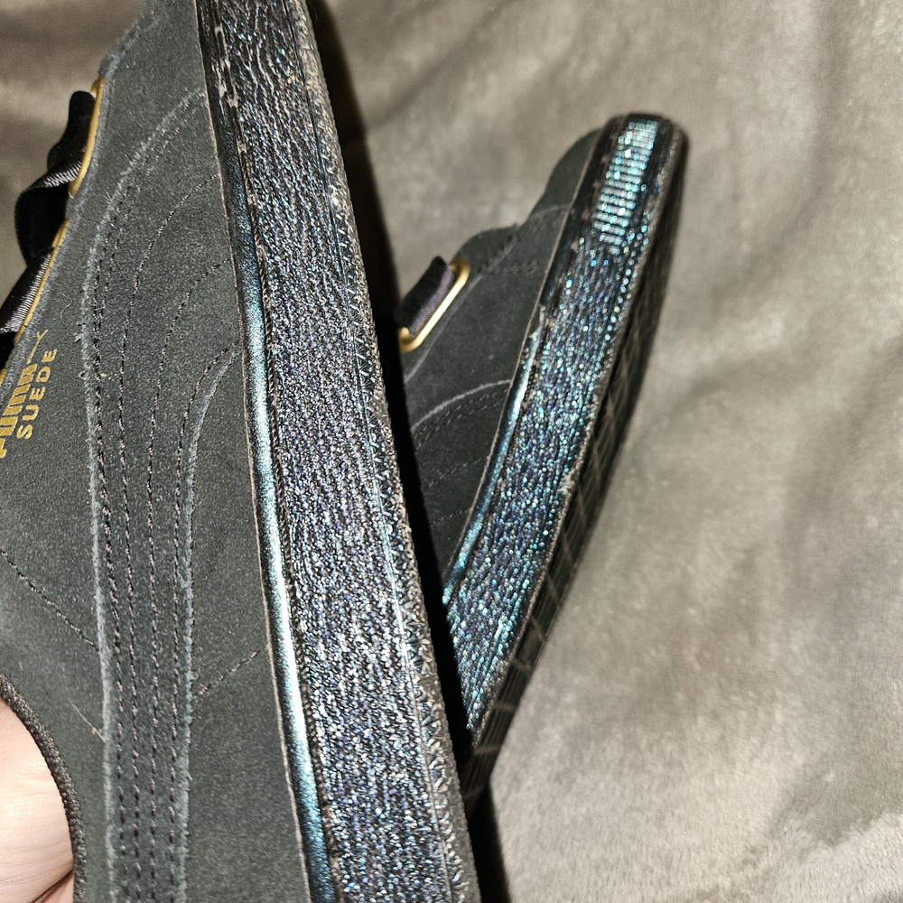 Puma Suede Women's Black Sneakers - Picture 5 of 5